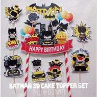 Batman Cake Topper/ Cake Topper Batman Cake Topper 3D Batman/ Topper Batman/Batman