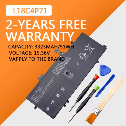 L18M4P72 L18C4P71 Battery For Lenovo Thinkpad X1 Carbon 7th 2019 2020 Series L18L4P71 SKB10K97642 02