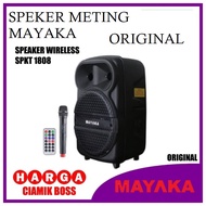 Speaker Trolley Meeting Portable Mayaka SPKT 1808 original