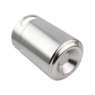 Mini Growler,304 Stainless Steel 5L Mini Keg Beer Growler Portable Beer Bottle For Picnic/Bbq Home