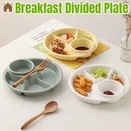 Breakfast Plate Divided Portable Barbecue Picnic Tray Portion Control Plate Healthy Eating Plate