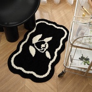 Bathroom Floor Mats Environmentally Friendly Odorless Long-Haired Toilet Absorbent Feet Mats Anti-Slip Ent