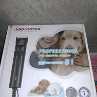 baorun s1 original pro 100% mesin cukur hewan (domba, kucing, anjing, dll)