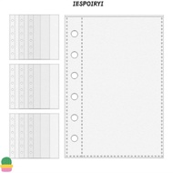 IESPOIRYI Card Protector Sleeves, A7  A7 Binder Pages, 6-Ring Binder Refill