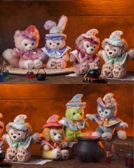 🔥香港迪士尼代購  🎃達菲與好友 萬聖節巫師系列 坐姿吊飾