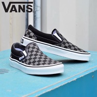 Original Vans Shoes kasut vans lazy shoes Classic Canvas Shoes Men's and Women's Shoes Couple Shoes 