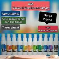 NATURAL DEODORANT SPRAY 60 ML TAWAS ALAMI (DM NATURAL DEODORANT SPRAY)