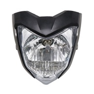 Motorcycle Headlight Head Light Lamp with Bulb Bracket Assembly for FZ16 YS150 FZER150 FZER 150 FZ 1