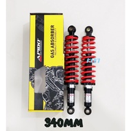 [340mm] Motorcycle RxZ /Ex5 / Kriss / Wave APIDO 340mm 330MM Adjustable Rear Shock Gas Absorber Susp