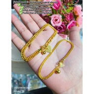 24k gold plated adult coin bracelet