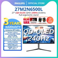 Philips Evnia 27M2N6500L 27" QD-OLED QHD 240Hz Full ergonomic stand GAMING MONITOR (DP, HDMI)