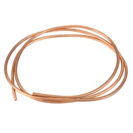 [Ship in 24h] 6.5 Ft Copper Round Tubing, OD 4mm x ID 3mm Refrigeration Switchgear Plumbing for Gene