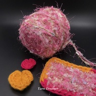 Shiny Golden Dots Yarn Fancy Wool yarn DIY Crochet Yarn Hand Blended Yarn Knitting Yarn Knit yarn