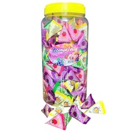 Triangular fruit jelly, delicious fruit jelly 2kg jar