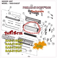 อะไหล่ของแท้/แผงรังผึ้งคอยล์เย็นแอร์ฮิตาชิ/PMRAS-E18CGT*R03/HITACHI/รุ่น RAS-S18CGT RAS-E18CGT RAS-S