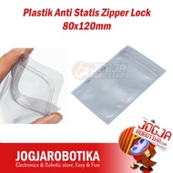 Static Antistatic Zipper Lock 80x120mm 8x12cm