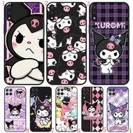 Samsung A01 EU A02 M02 F56 A03S A04 s A5 2017 A6 A7 A8 A9 Plus 2018 P16 Kuromi Anime 8 Soft black ph