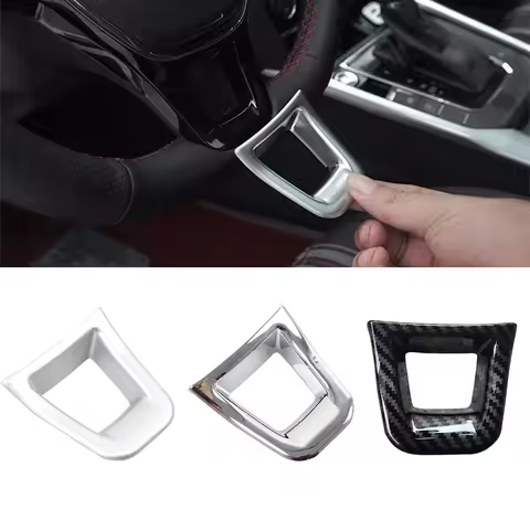 Car Steering Wheel Decoration Cover Trim Sticker for Volkswagen VW Passat B8 Tiguan MK2 Golf 7 7.5 M