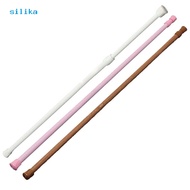 SILI_Telescopic Tension Extendable Curtain Window Shower Hanger Closet Hanging Rod