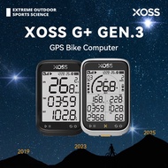 XOSS G3+ Bike speedometer wireless water proof IP67 Type-C Rechargeable Bike Computer GPS 2.8 inch L