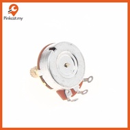 Pinkcat 1Pcs Guitar Potentiometer Pot Low Torque And Low Noise Smooth Feel Brass Shaft A500K A250K B