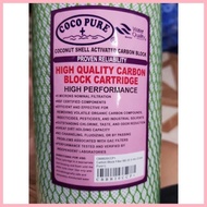 ☢ ◬ CTO Original cocopure Carbon block filter / coconut shell BB20