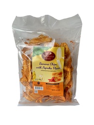 ศรีวรรณาโกลด์ กล้วยทอดกรอบรสปาปริก้า 90 กรัม (SRIWANNA GOLD Banana Chips with Paprika Flavar 90 g.)