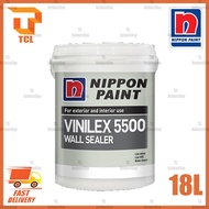 STOCK READY NIPPON Vinilex 5500 Interior Dalaman Wall Sealer 18L