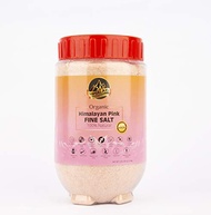 HIMALAID Organic Himalayan Pink Salt 5 LB (Bulk), Fine Grain - 100% Natural Premium Quality Salt, Pure and Dark Fortified With Trace Minerals Seasoning. (5lb)