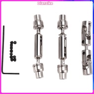 3Pcs Metal Drive Shaft CVD for  B16 B36  Q60 Q63 Q64 MN77 FY004 6WD 6X6 1/16 RC Car Upgrade Parts