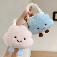Knitted Bag Cloud Cute Furry Earphone Case For AirPods 2 3 Pro Case for Apple AirPod Pro2 Cases Soft