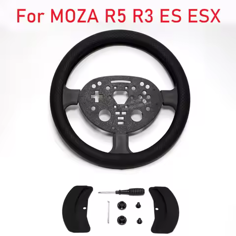 Racing simulation 14-inch Game Steering Wheel Drift Rally Replacement Disk For MOZA R5 R3 ES ESX