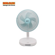 (MR.DIY) USB Rechargeable LED Multifunctional Stand Fan (Up to 10 Hours)
