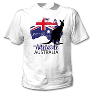 2023 new Style Adelaide Australia White Summer Comfortable pure cotton gildan streetwear Bodybuildin