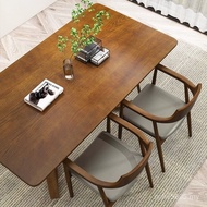 Negotiation Dining Table Desk Coffee Leisure Household Dining Table Nordic Solid Wood Eating Simple 