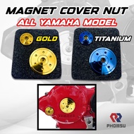 MAGNET COVER NUT Y16ZR Y15ZR V1 V2 LC135 LC 5S FZ150 R15 MT15 SRLZR SRL115 FI ALLOY MAGNET ENGINE CO