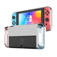 Soft TPU Transparent Matte Case Protects Nintendo Switch Oled Game Console