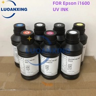 500ml Universal Premium Inkjet Ink For Epson i1600 i3200 printhead uv flat Printer ink on UV DTF foi