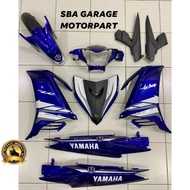 Yamaha 100%original hly LC135 V2/V3 5Speed body cover set colour (Blue )