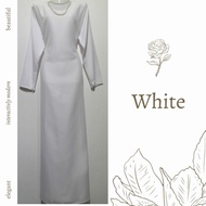 JUBAH PUTIH MUSLIMAH