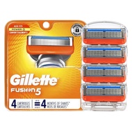 Gillette Razor Blades for Gillette Fusion Razor Sharp Trimmer Straight Razor Case Cover Manual 5- La