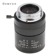 Gemvan 3.5mm-8mm 4 3MP(Megapixels) Varifocal  Camera Lens CS Mount Manual
