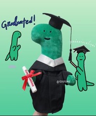 🎓現貨🦖💢 Joguman 畢業公仔 恐龍 🦖