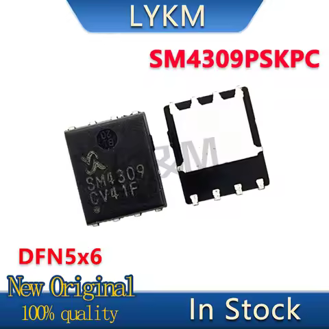 5~10/PCS New Original SM4309 SM4309PSKPC SM4309PSKPC-TRG DFN Field-effect transistor chip In Stock
