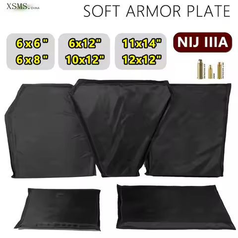 NIJ IIIA 3A Soft Bulletproof Plate 1Pcs Ballistic Vest Bulletproof Backpack Ballistic Board Big Plat