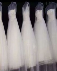 防塵罩 網紗 加密 禮服防塵袋 加長 透明 軟網 防塵罩