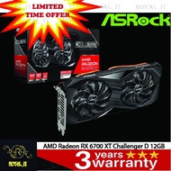ASROCK AMD RX 6700 XT Challenger D 12GB GRAPHIC CARD RX6700XT CLD 12G (READY STOCK LAST UNIT)