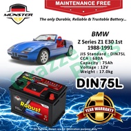 Münster Robust MF CMF DIN75 | DIN75L | 57539 (75AH) Car Battery Bateri Kereta for BMW Z Series Z1 E3