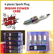 ▤ ◬ ◙ Kawasaki Barako 175 4 pieces MOTORCYCLE IRIDIUM SPARK PLUG CR8E | COD