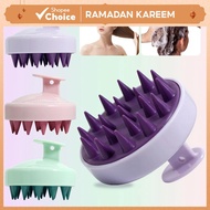 Silicone Scalp Massage Shampoo Brush – For Shampooing & Bathing, Hair Care Essentials